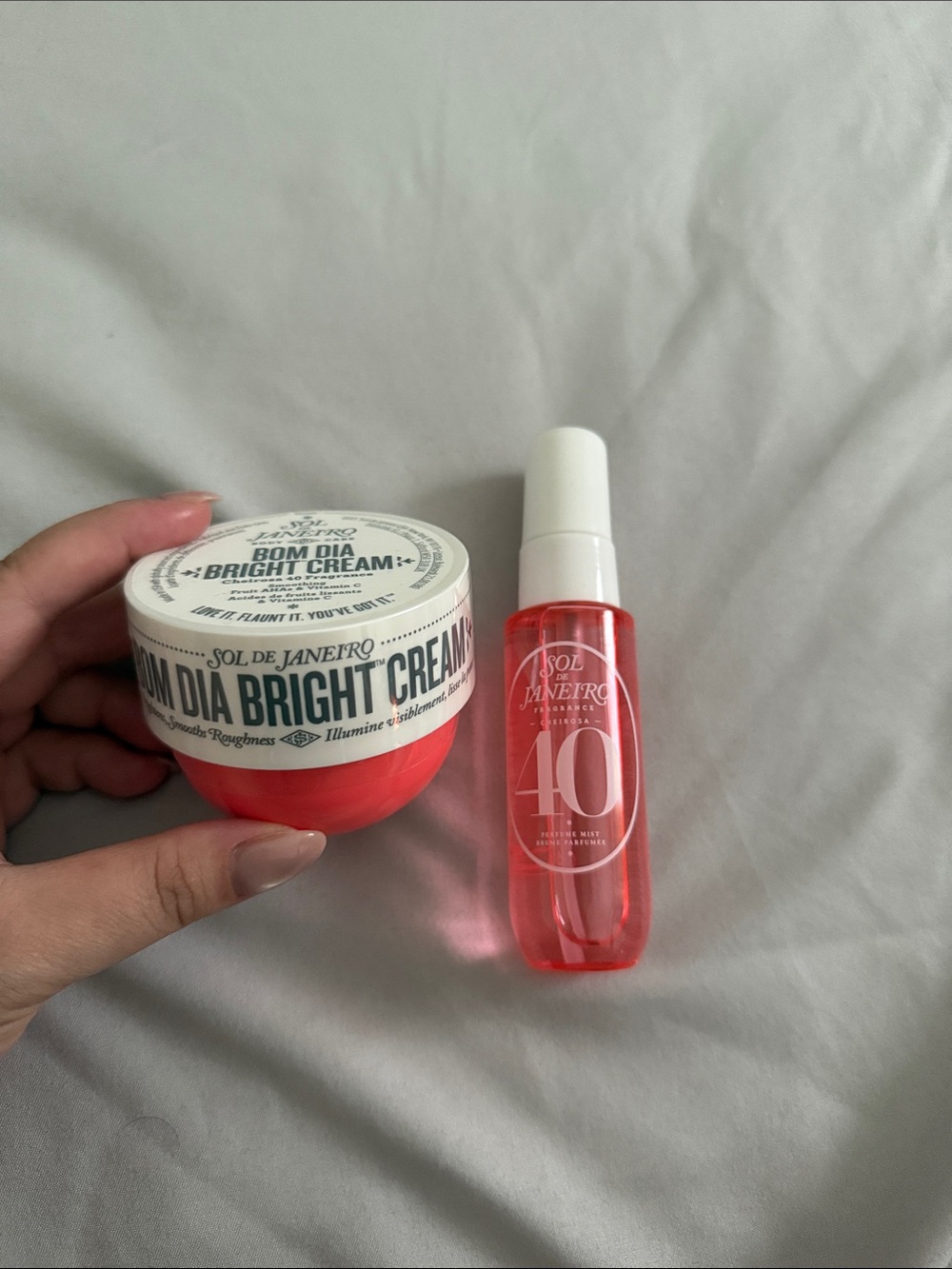 NEW Sol de Janeiro - No. 40 - Pink/Coral Bright Cream & Body Spray